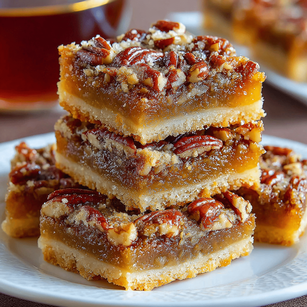 Best Pecan Pie Bars: Rich Caramel & Crunchy Pecan Shortbread Recipe